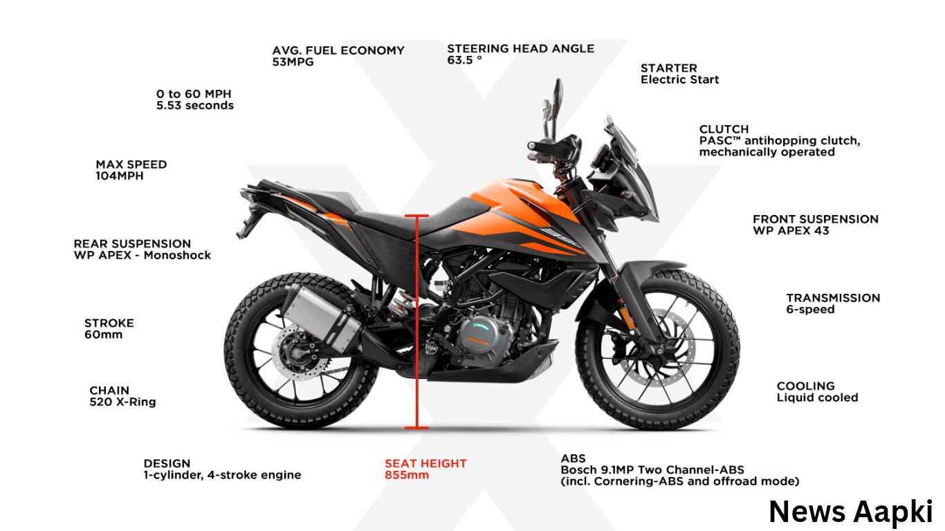 KTM 390 Adventure Specifications 