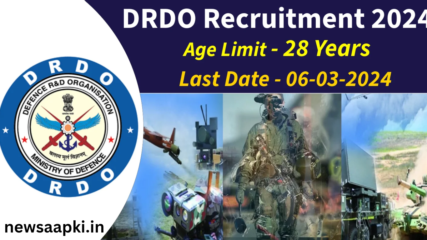 DRDO Recruitment 2024