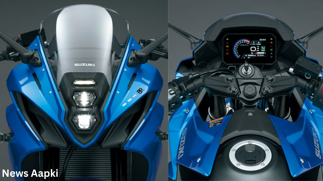 Suzuki GSX display and front