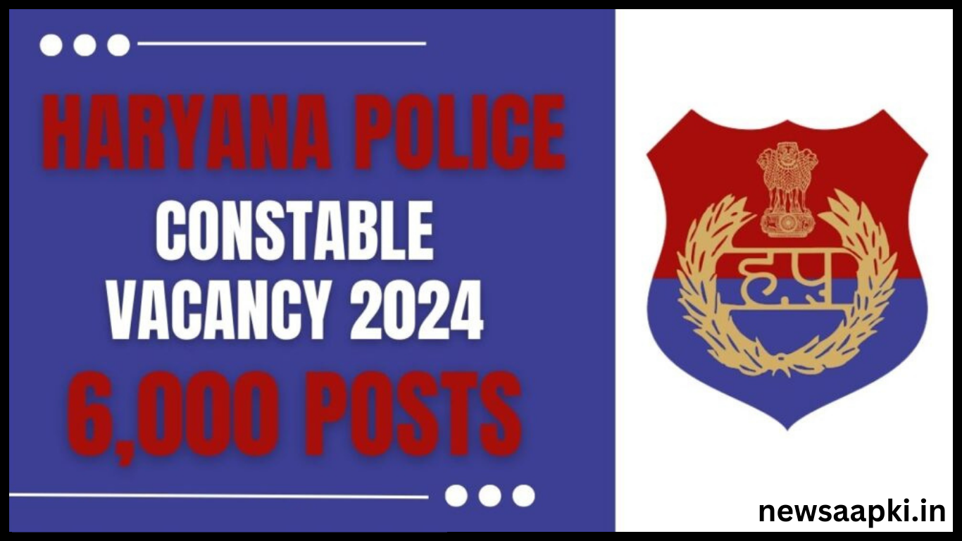 Haryana police constable vacancy 2024