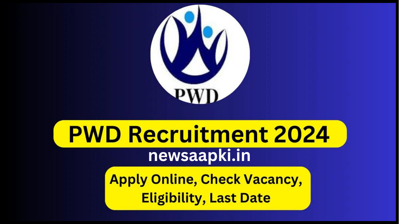 PWD Vacancy 2024