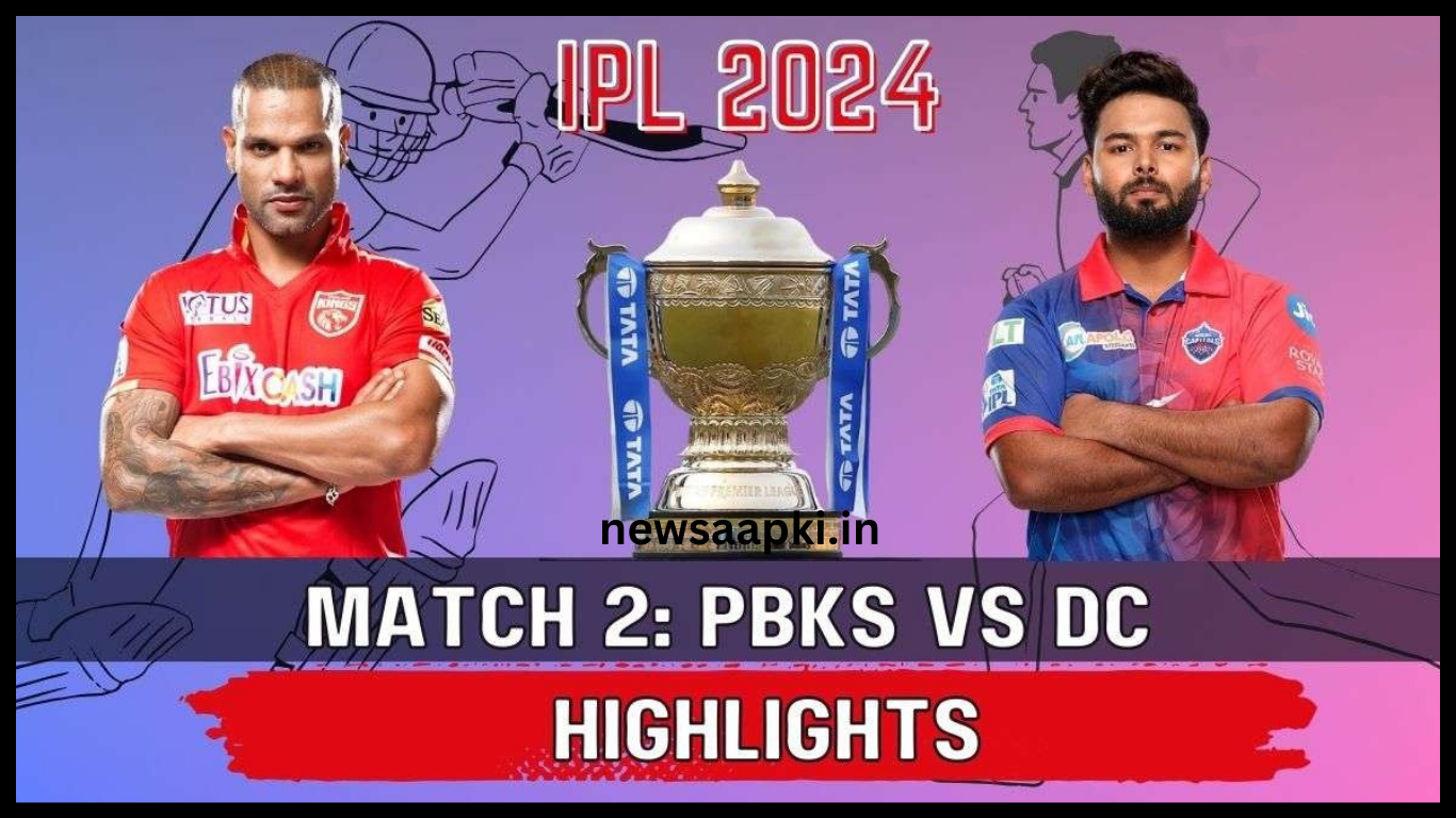 TATA IPL 2024 PBKS vs DC Highlight