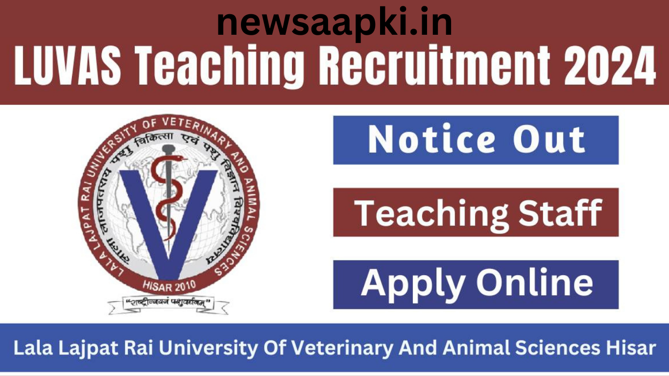 LUVAS Teaching Recruitment 2024