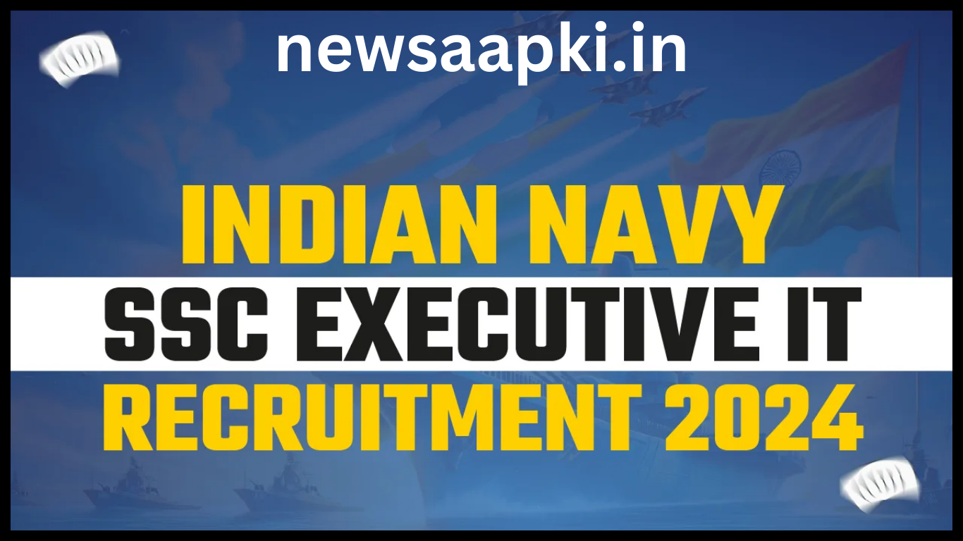 Indian Navy SSC Executive IT Recruitment 2024