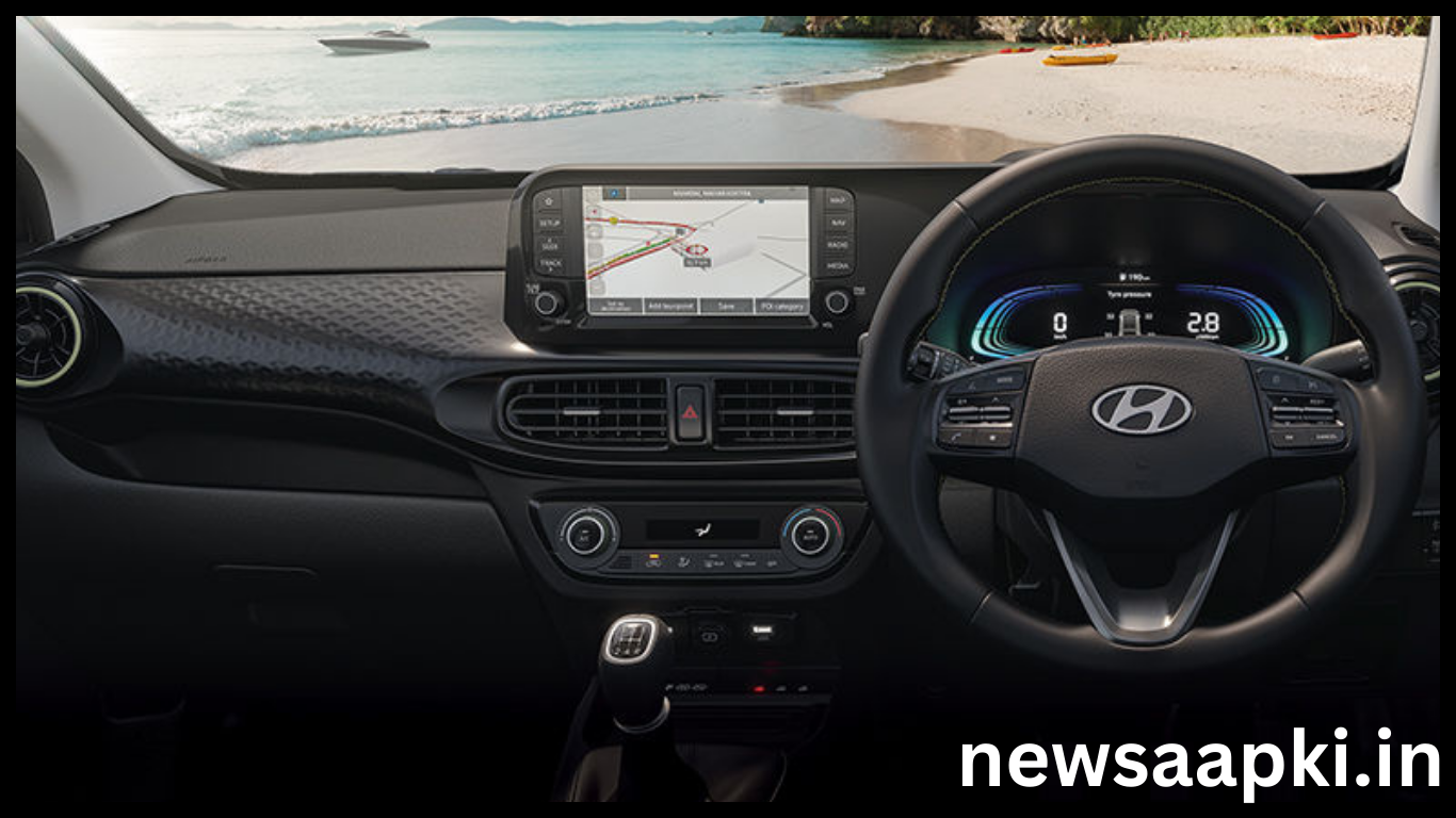 New Hyundai Exter SUV interior 