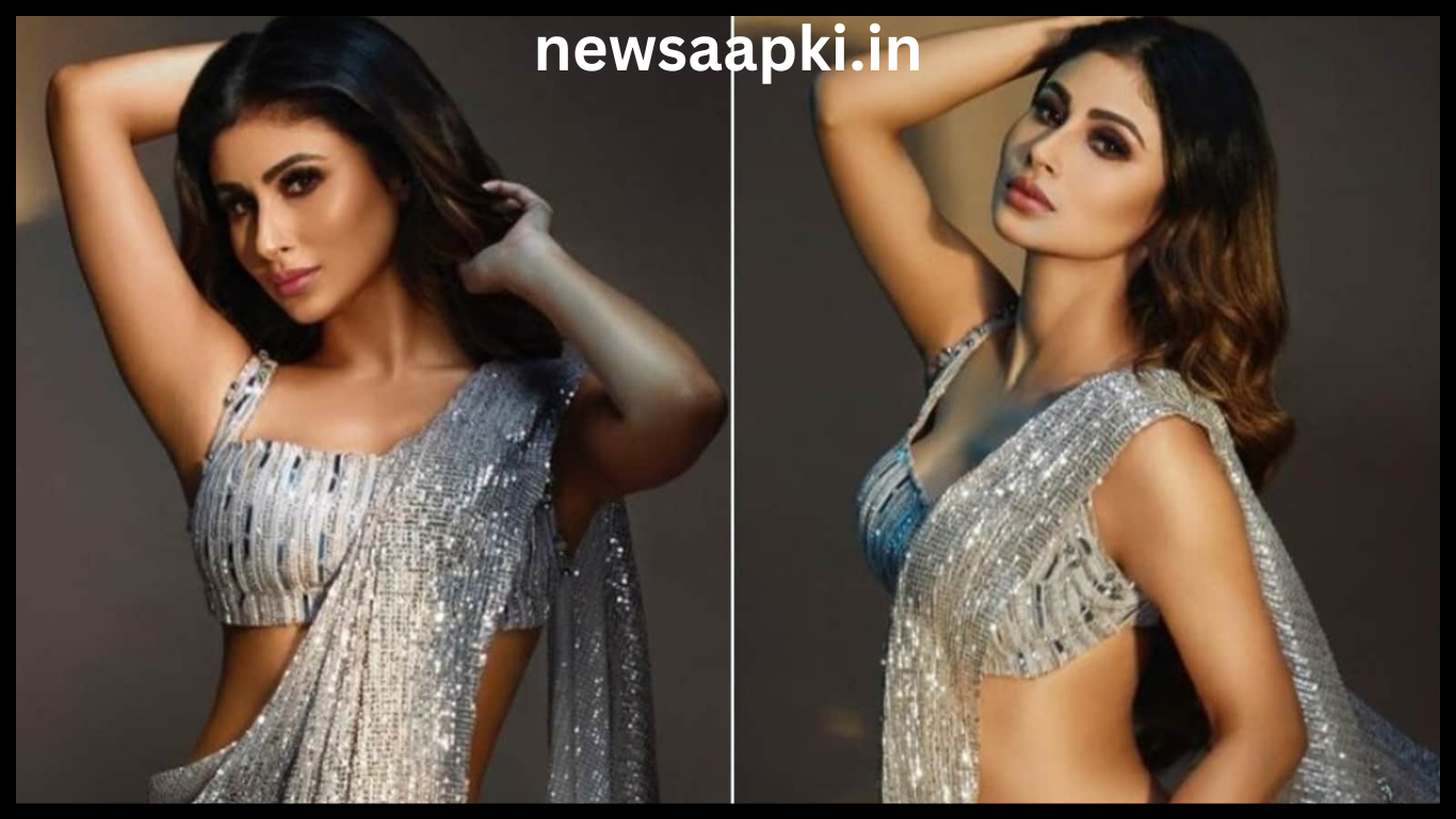 Mouni Roy Desi Look in Saree