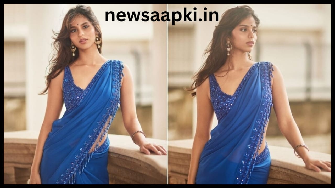 Suhana Khan Desi Look in Saree