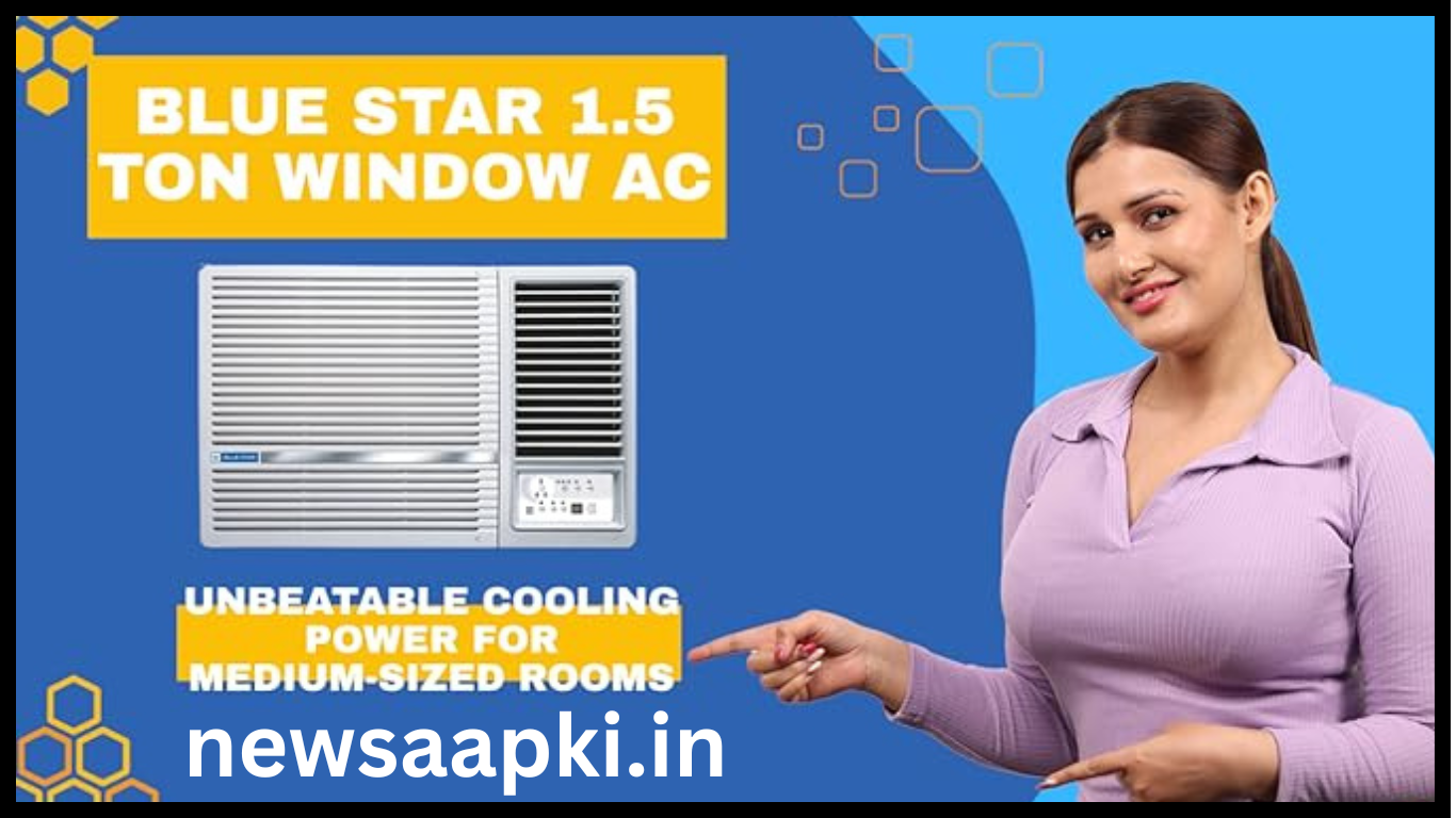 Blue Star 1.5 Ton 5 Star Fixed Speed Window AC