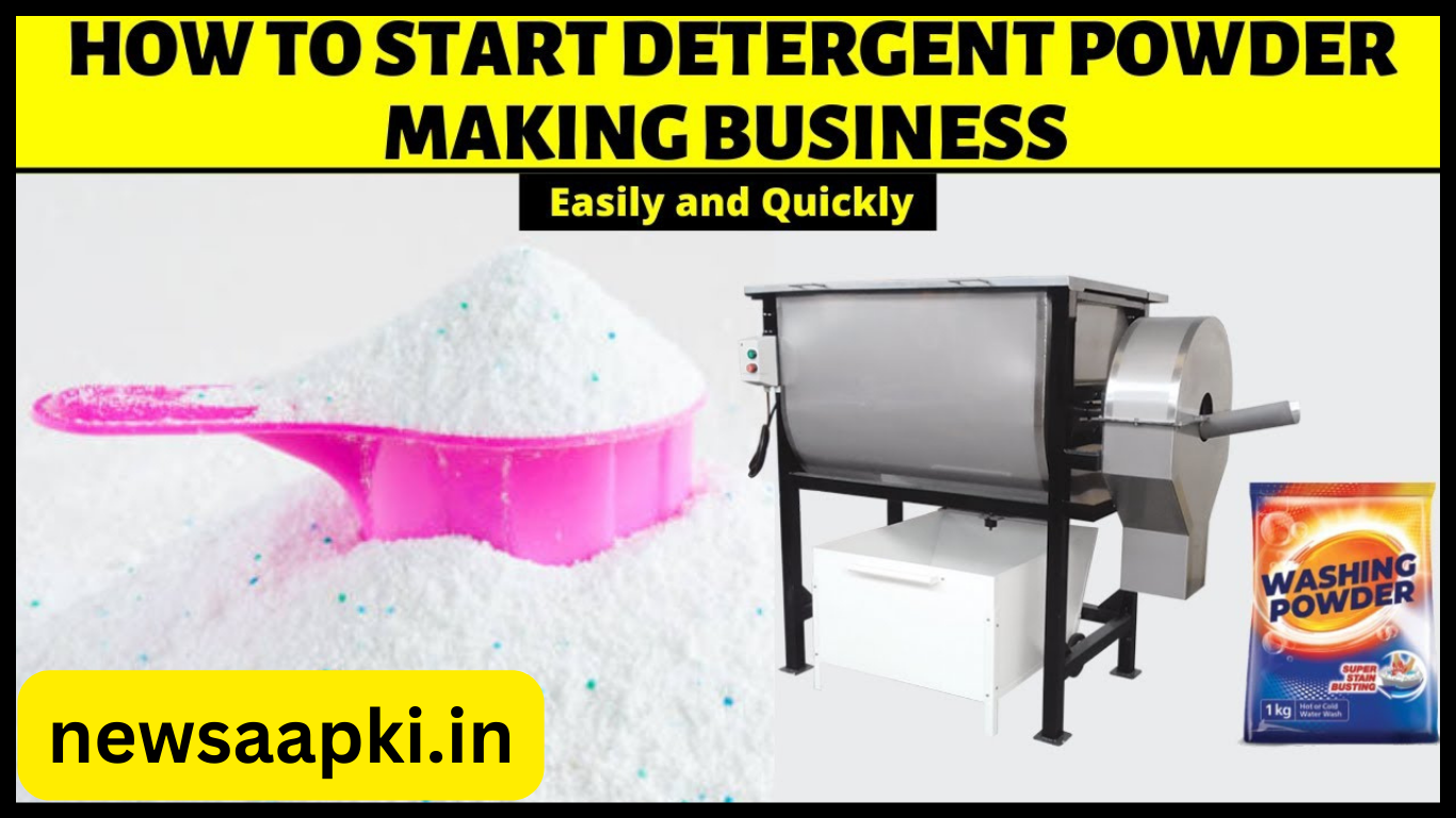 How to Start a Detergent and Washing Powder Business Ideas in 2024