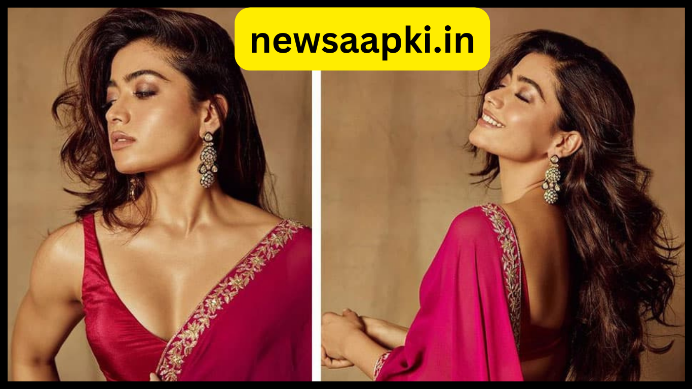 Rashmika Mandanna Desi Look in Saree Viral Images