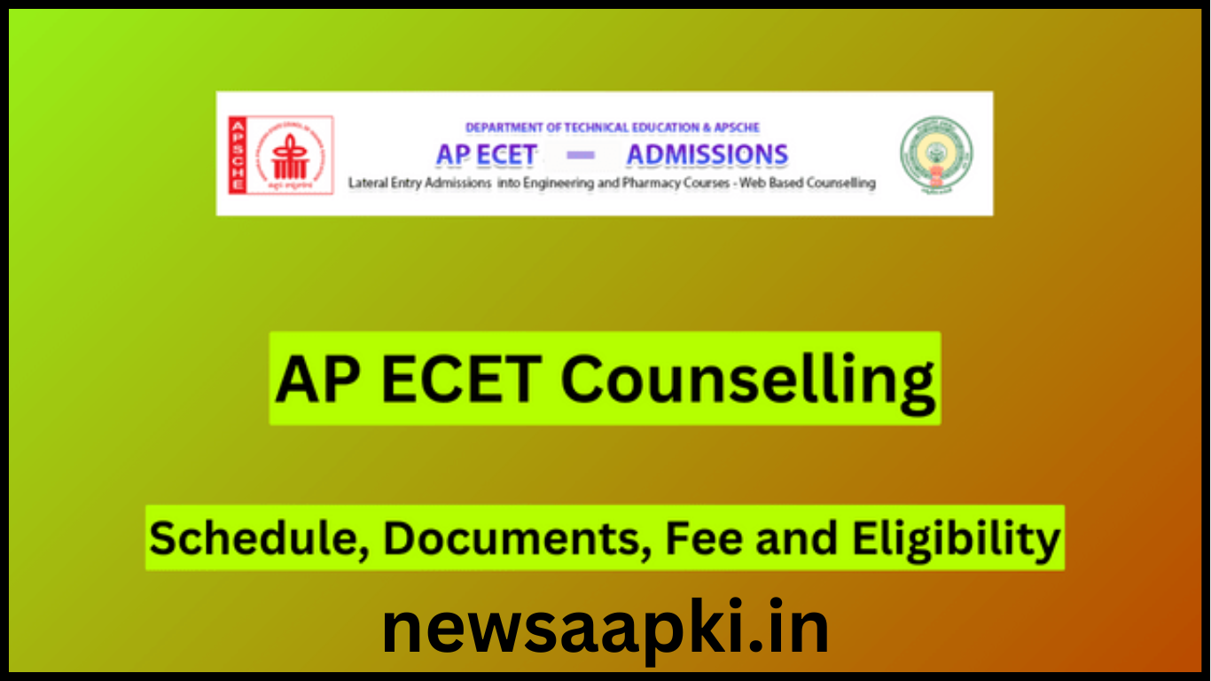 AP ECET Counselling 2024 Schedule Last Date Sheet Fees Required Documents