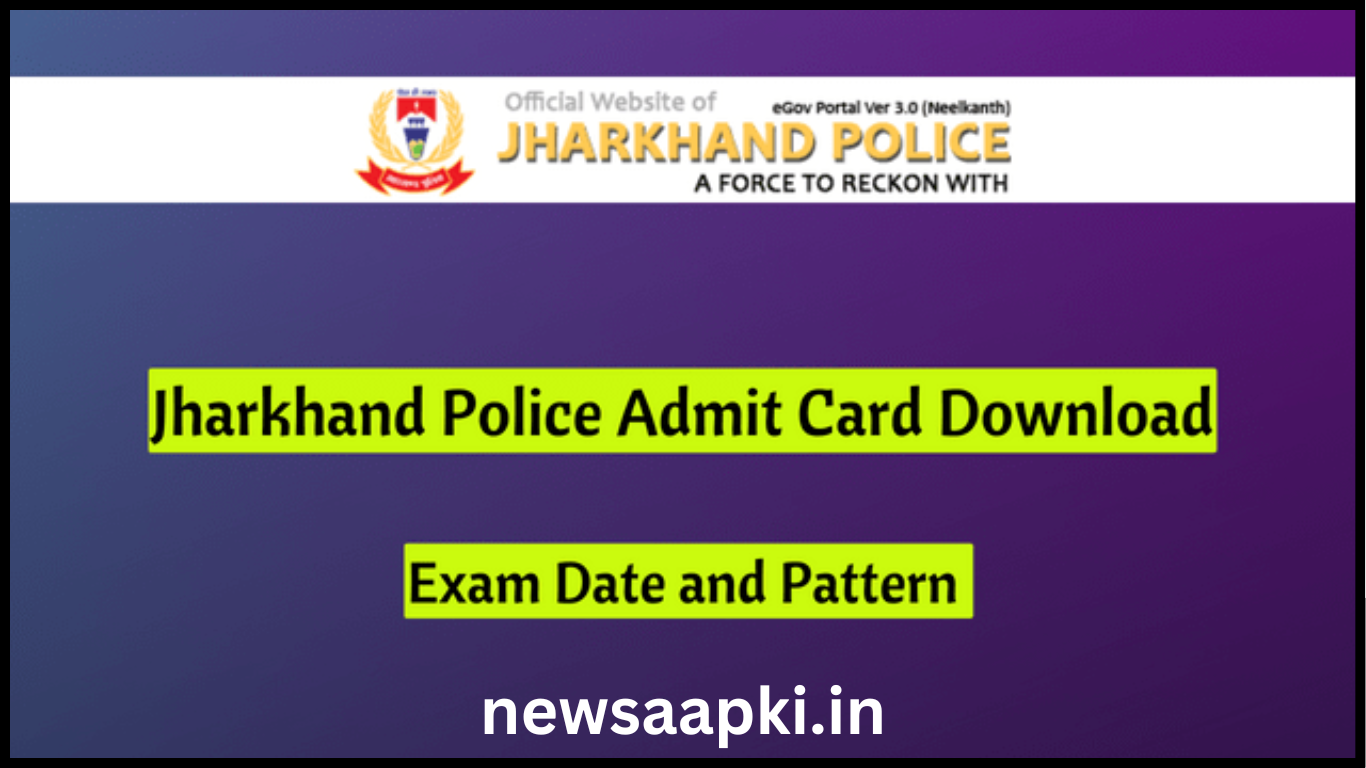 Jharkhand Police Admit Card 2024 Download Link 