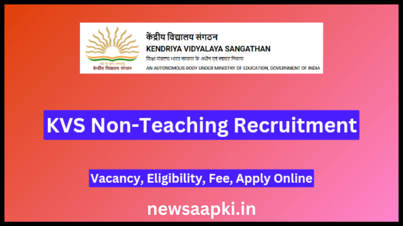 KVS Non-Teaching Recruitment 2024 Notification in Hindi 