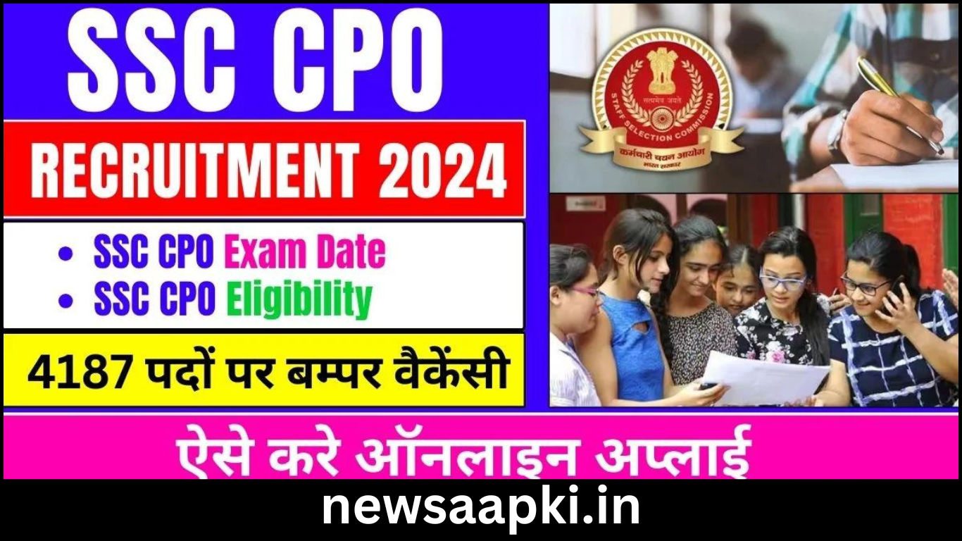 SSC CPO Admit Card 2024 Download Link Official Website